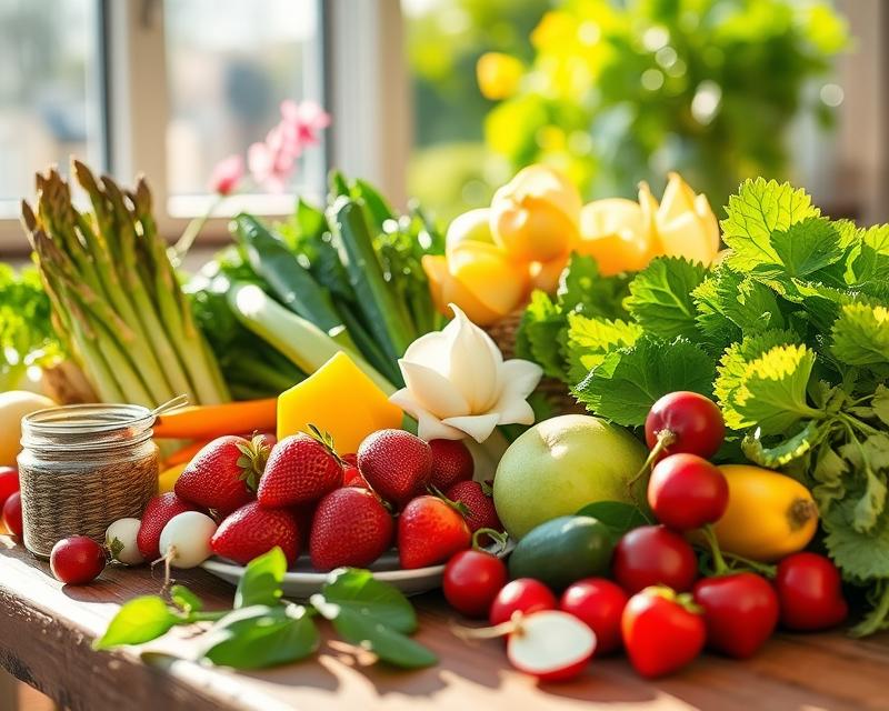 Wiosenna dieta odchudzająca: przykładowy jadłospis i wskazówki