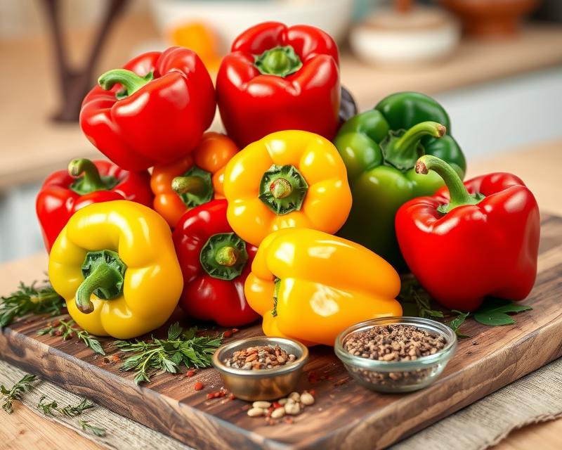 Papryka słodka: właściwości zdrowotne, odżywcze i zastosowanie w kuchni