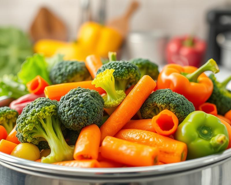 Jak gotować na parze? Poznaj zdrowe przepisy i zalety tej metody